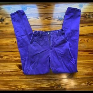 Retro Silver Lake Wranglers Vintage. Size 5/6 X 36 length.